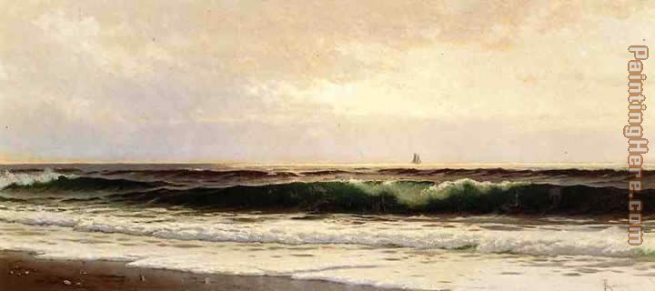 Morning Salisbury Beach painting - Alfred Thompson Bricher Morning Salisbury Beach art painting